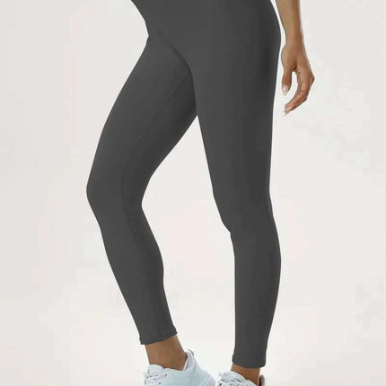Women's Yoga Pants High Waist Lift High Elastic Tight Fitness Trousers Fendax 0