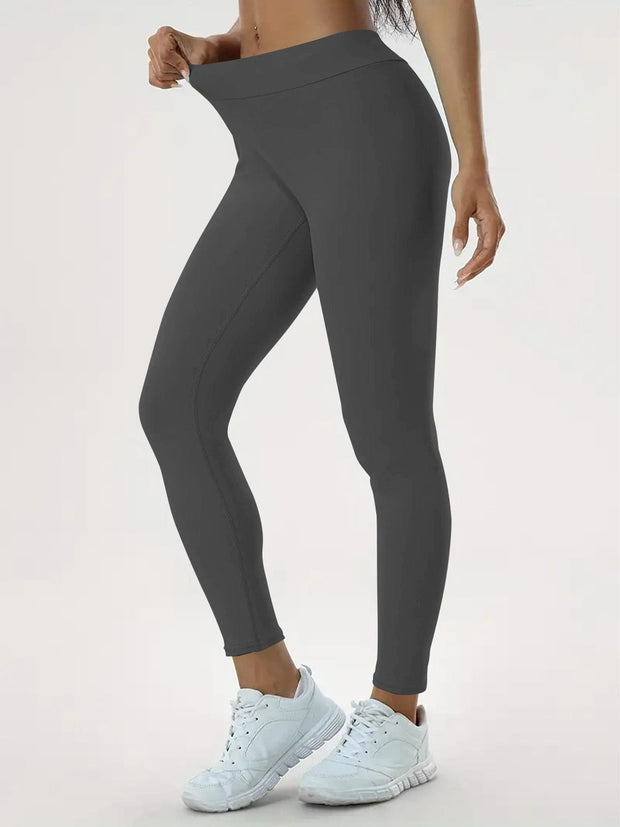 Trendsi 0 Grey / S Women's Yoga Pants High Waist Lift High Elastic Tight Fitness Trousers