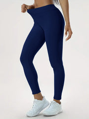 Trendsi 0 Navy Blue / S Women's Yoga Pants High Waist Lift High Elastic Tight Fitness Trousers