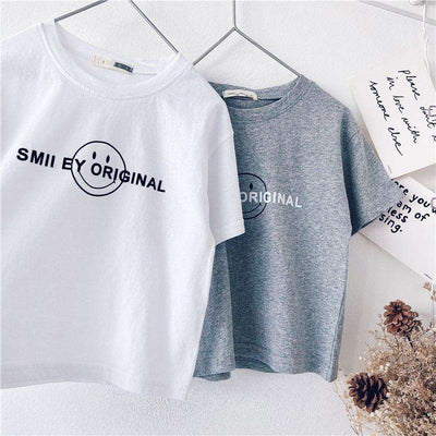 Xiaojiejia Children"s Clothing Boys" Summer Clothing New Boys" T-shirt Summer Children"s Short Sleeve Baby Half Sleeve Top Fendax 0